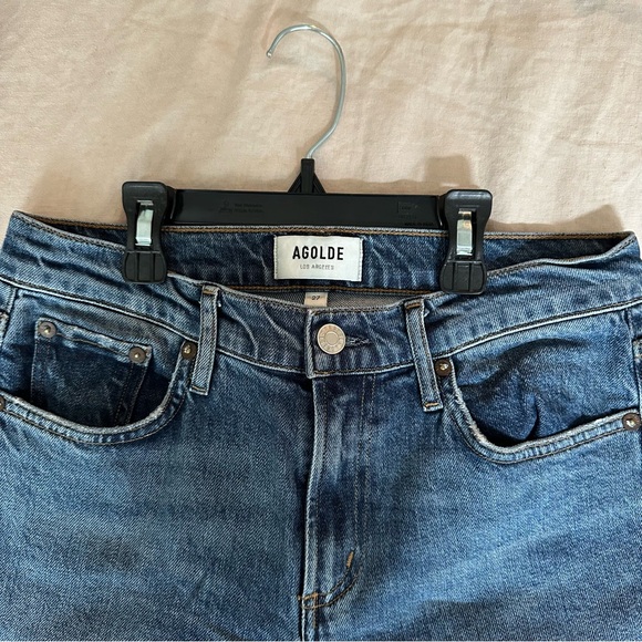 Agolde “Toni” skinny jeans in medium blue in size 27. - Picture 7 of 7